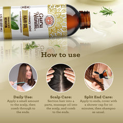 GuruNanda oil texture on hand demonstrating lightweight feel and easy absorption