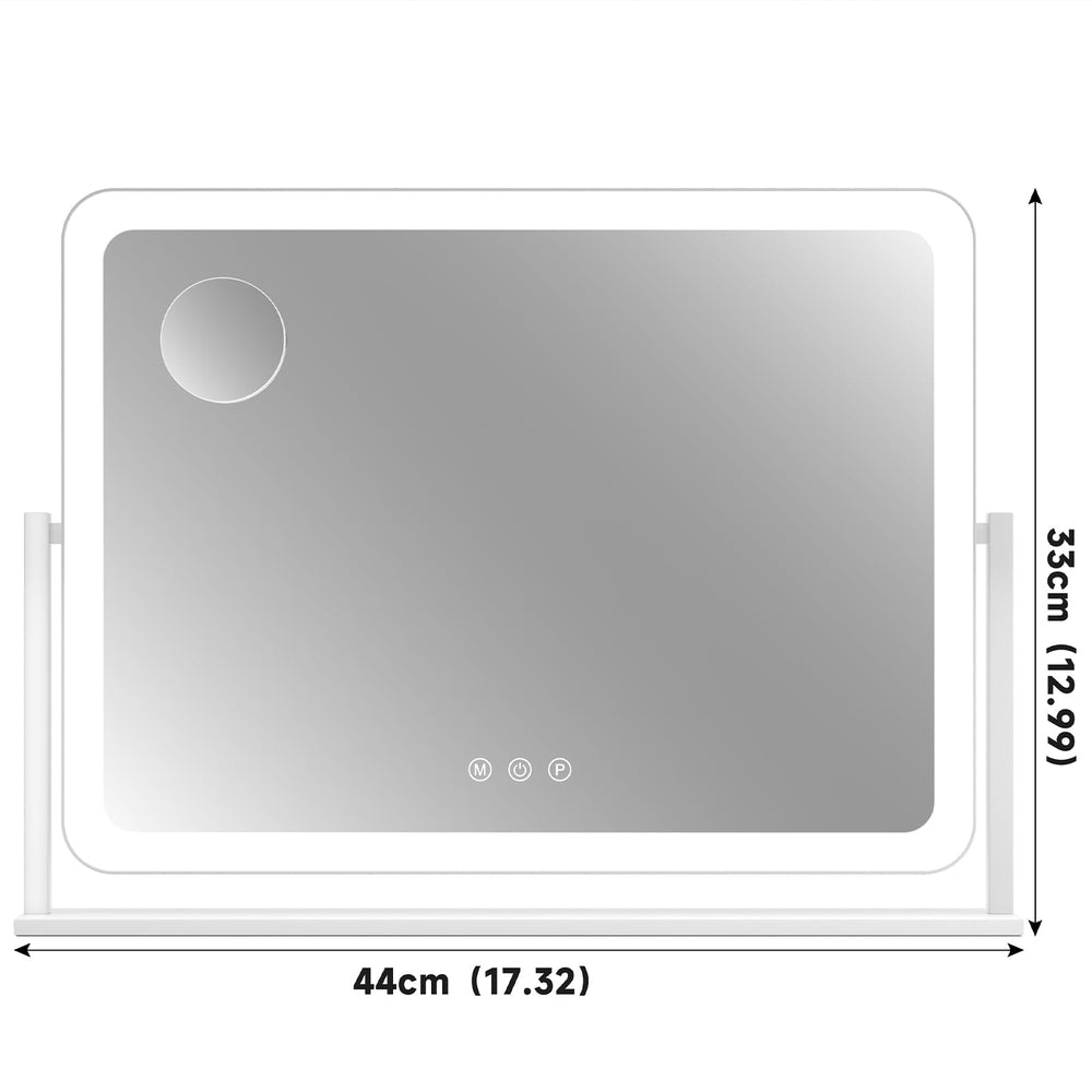 Gvnkvn LED strip close-up displaying dense lights for even makeup illumination