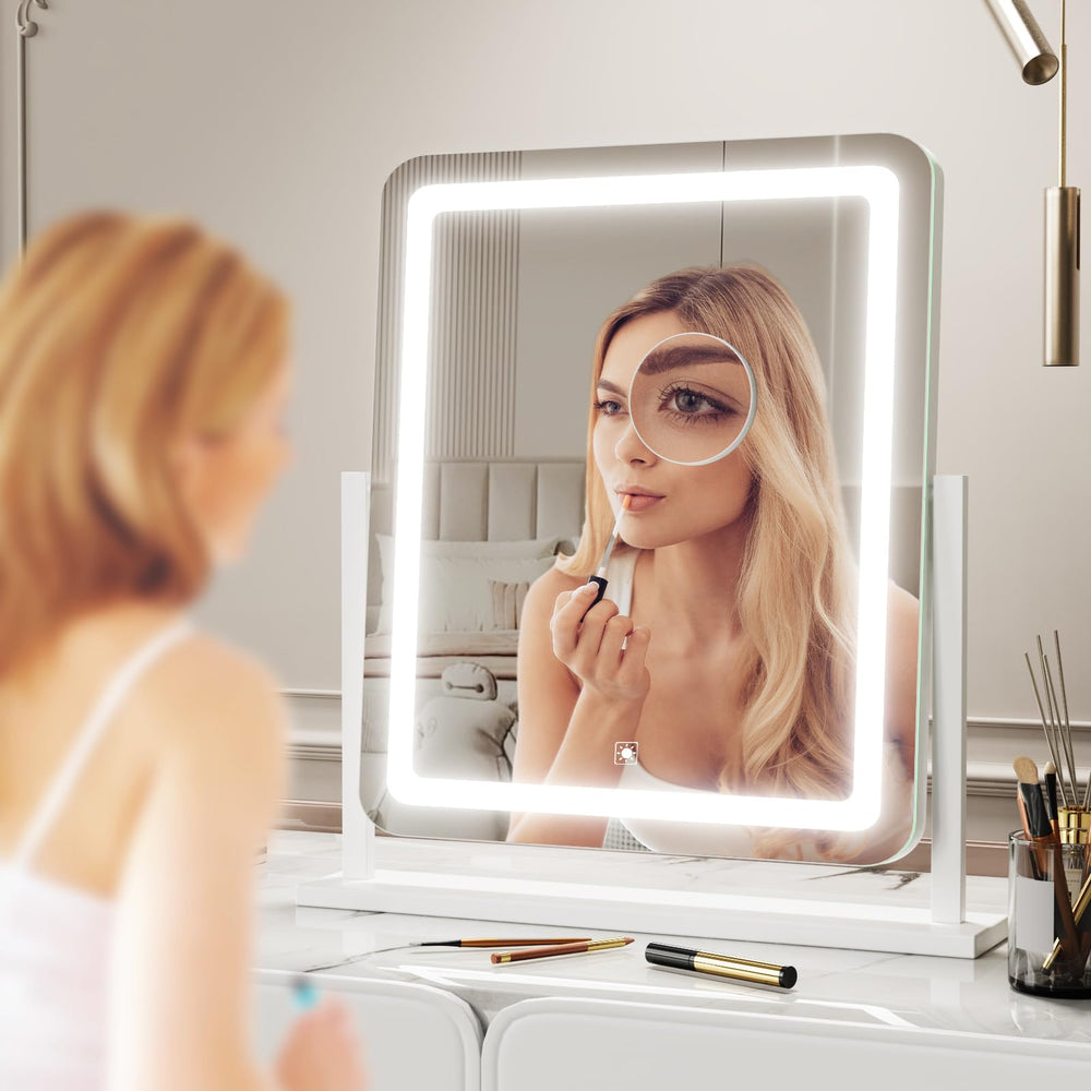 Gvnkvn mirror in bedroom vanity lifestyle scene improving makeup routine