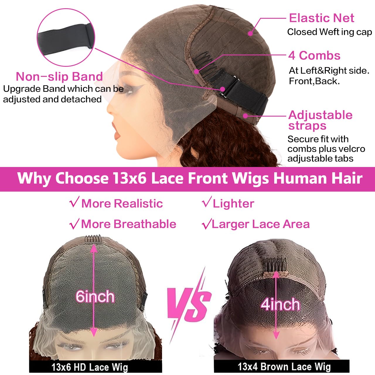 GXTKI lace frontal detail showing bleached knots and benefit of invisible part