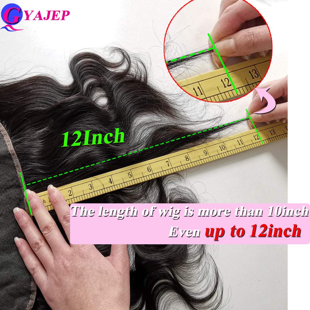 GYAJEP frontal with pre-plucked baby hair for effortless edges