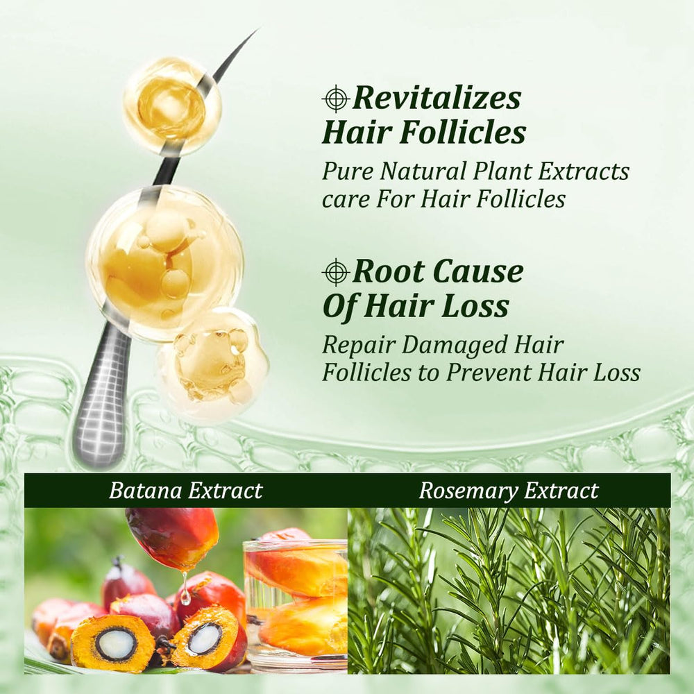 Gypsophila batana oil droplet highlighting nourishing hair strength