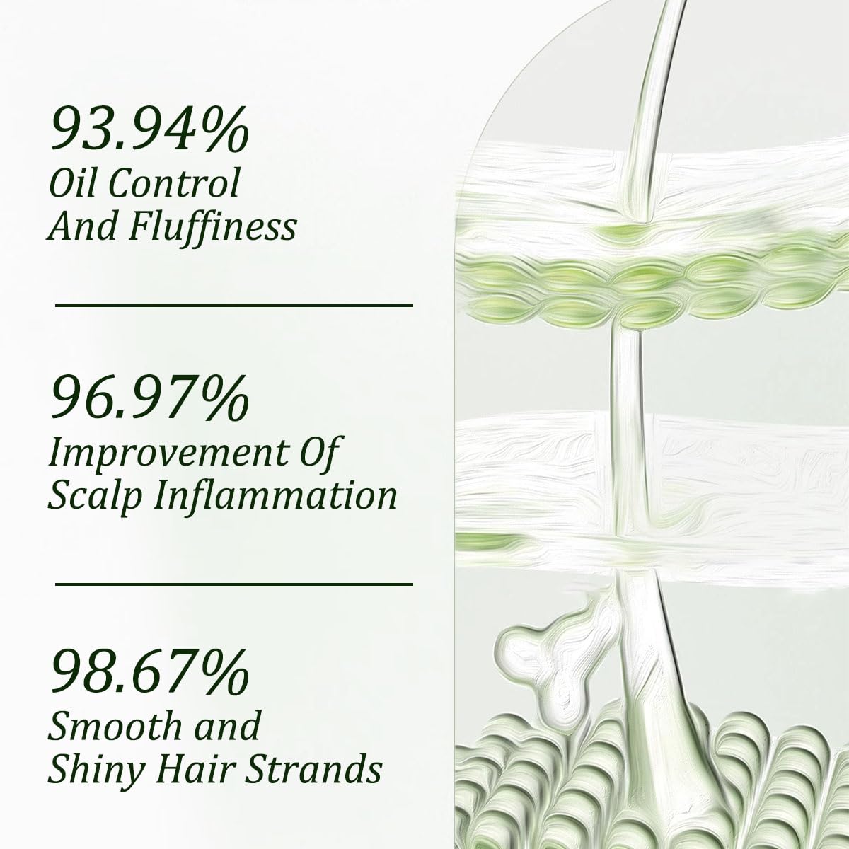 Gypsophila rosemary extract visual emphasizing scalp-refreshing benefits
