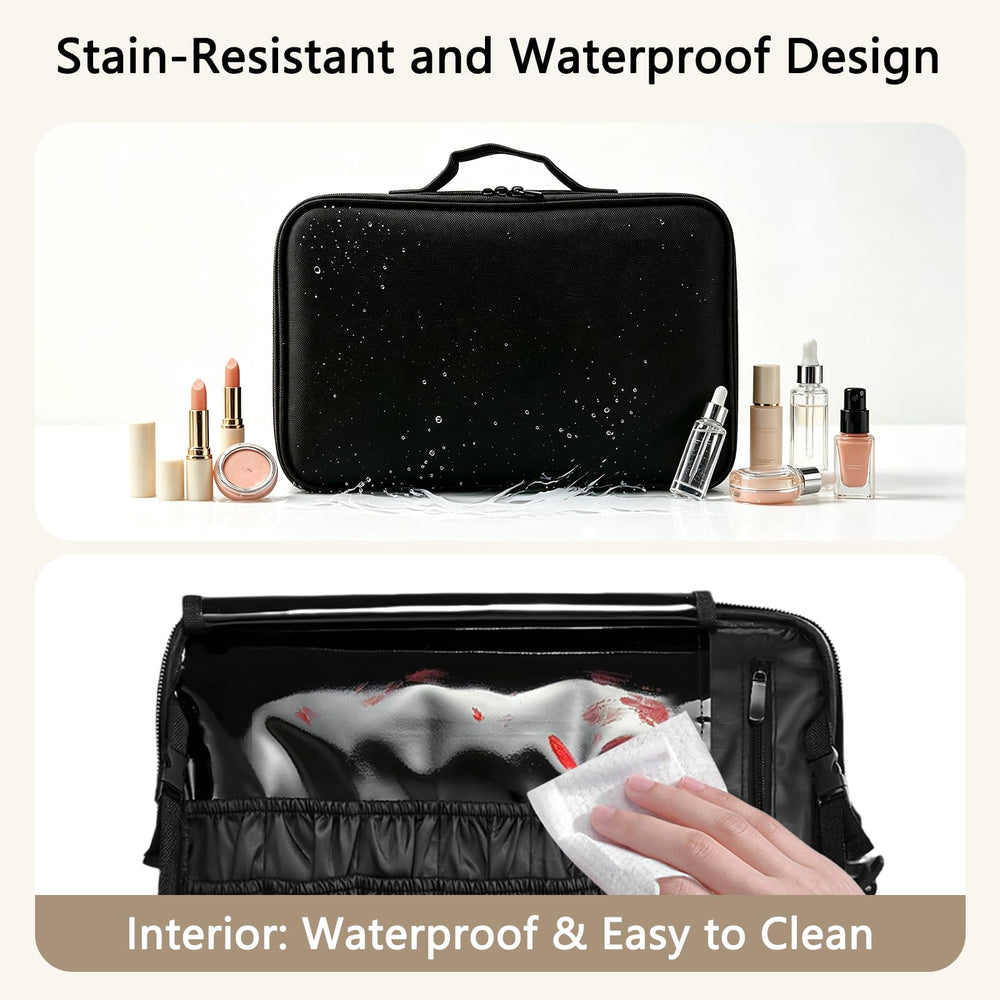 gzcz brushes and palettes arranged demonstrating professional organization