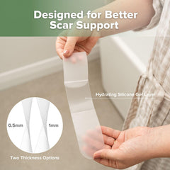 haakaa side-by-side 1mm and 0.5mm strips for thickness choice