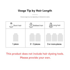 HAARAZ applying shampoo dye to wet hair for quick, mess-free color