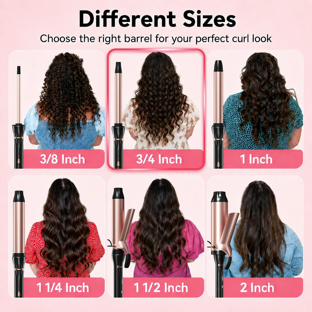 hahahope heat-resistant glove and styling clips included for safer beginner styling