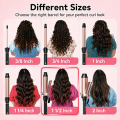 hahahope long 5.5-inch barrel side profile for styling longer hair