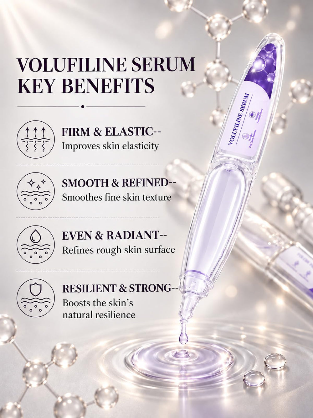 HaimaiLife open ampoule detail revealing single‑use convenient dispenser