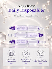 HaimaiLife thirty ampoules arrayed top‑down for travel and daily use