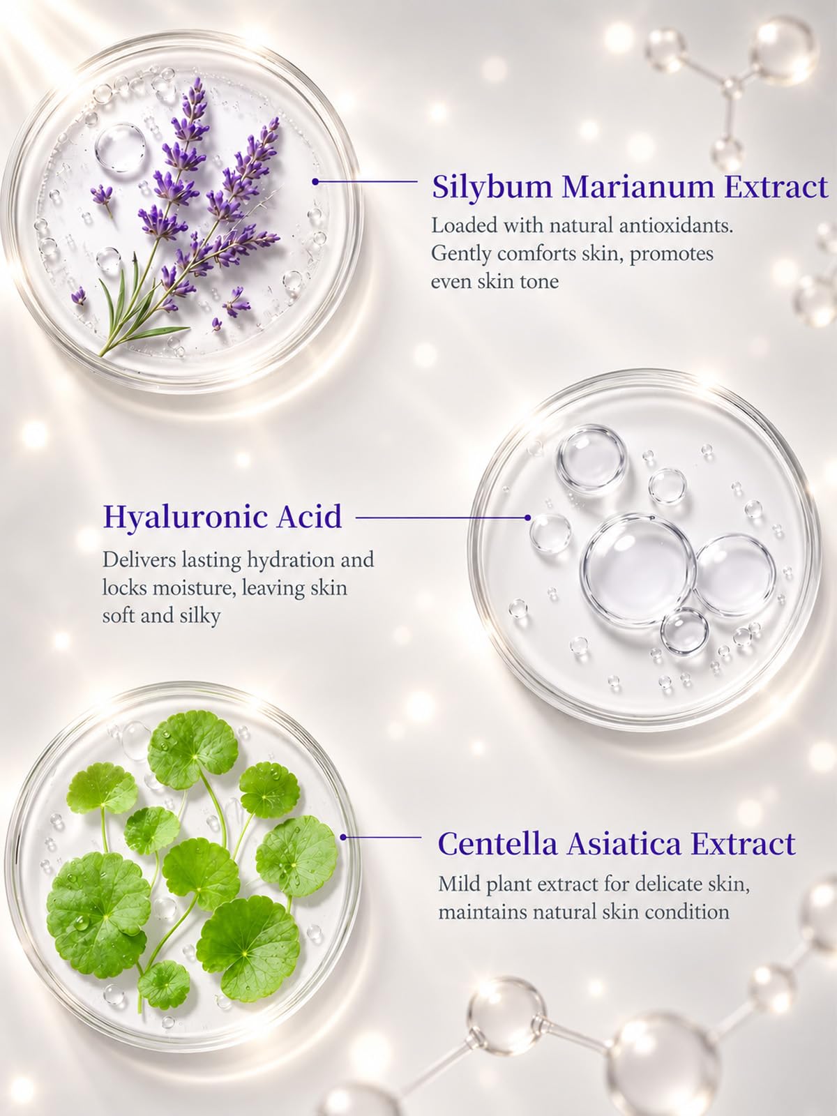 HaimaiLife applying serum under eye to target fine areas and hydration