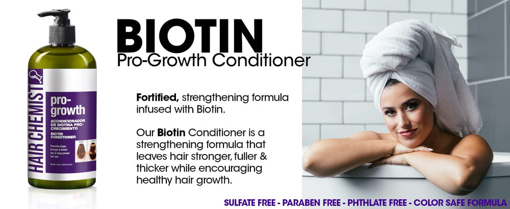 Hair Chemist styled hair after wash showing improved fullness and shine