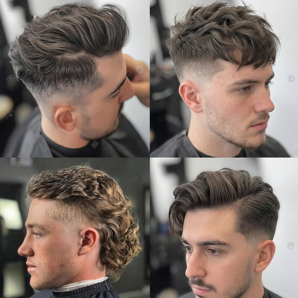HAIR DADDY jar next to ruler showing compact size and travel-friendly benefit