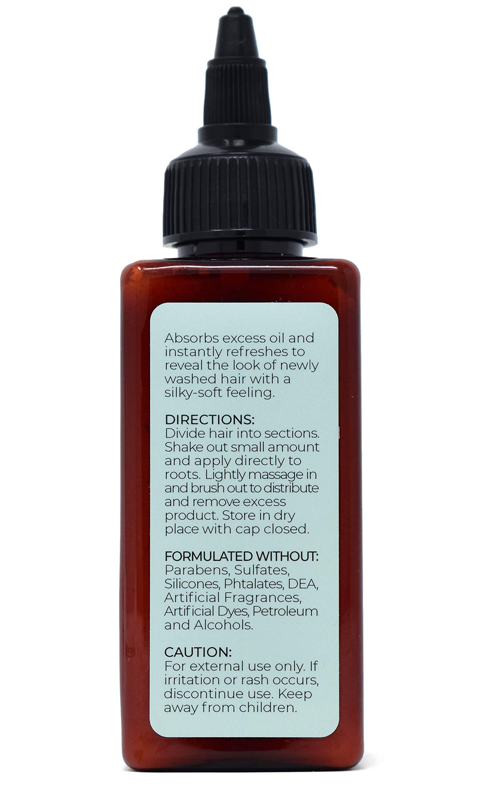 Hair Dance application to roots demonstrating instant volume benefit