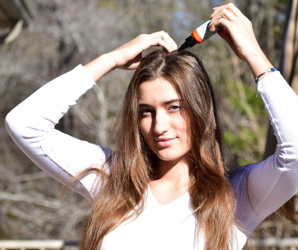 Hair Dance label close-up listing natural ingredients and safety benefits