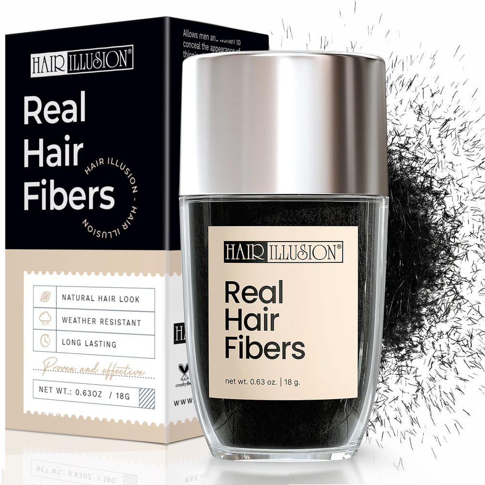 hair illusion close-up of natural real fibers displaying lifelike texture and blend