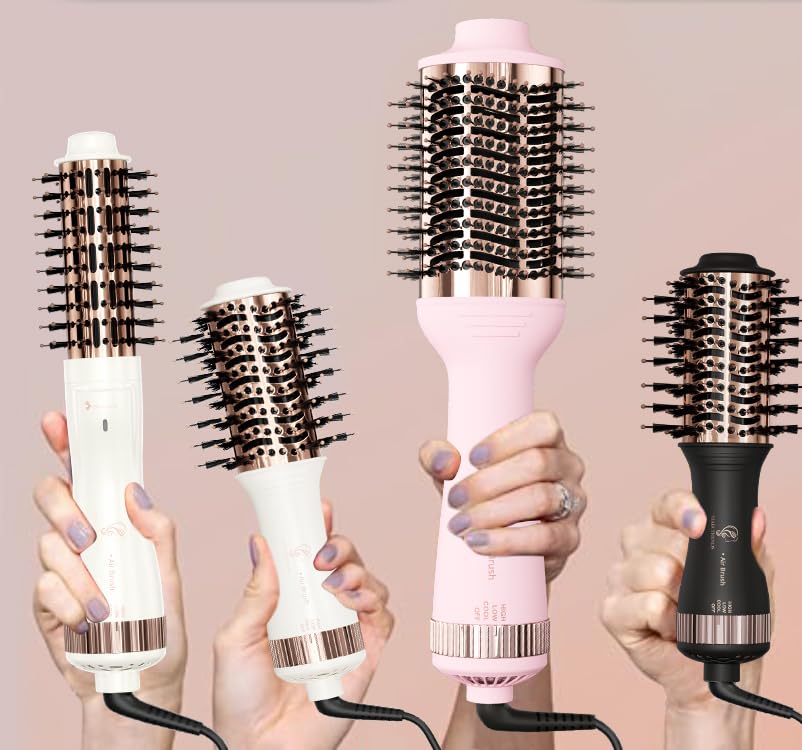Hair Trends ALCI safety plug and 360° swivel cord for secure, flexible use