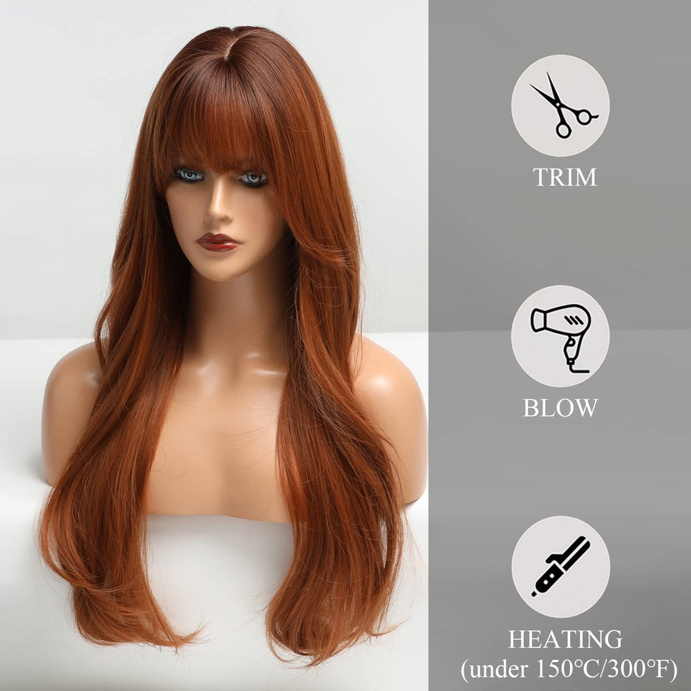 HAIRCUBE wig worn by model outdoors demonstrating everyday wearable color