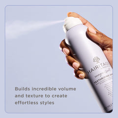 Hairitage Magic Spell front bottle highlighting lightweight texturizing spray