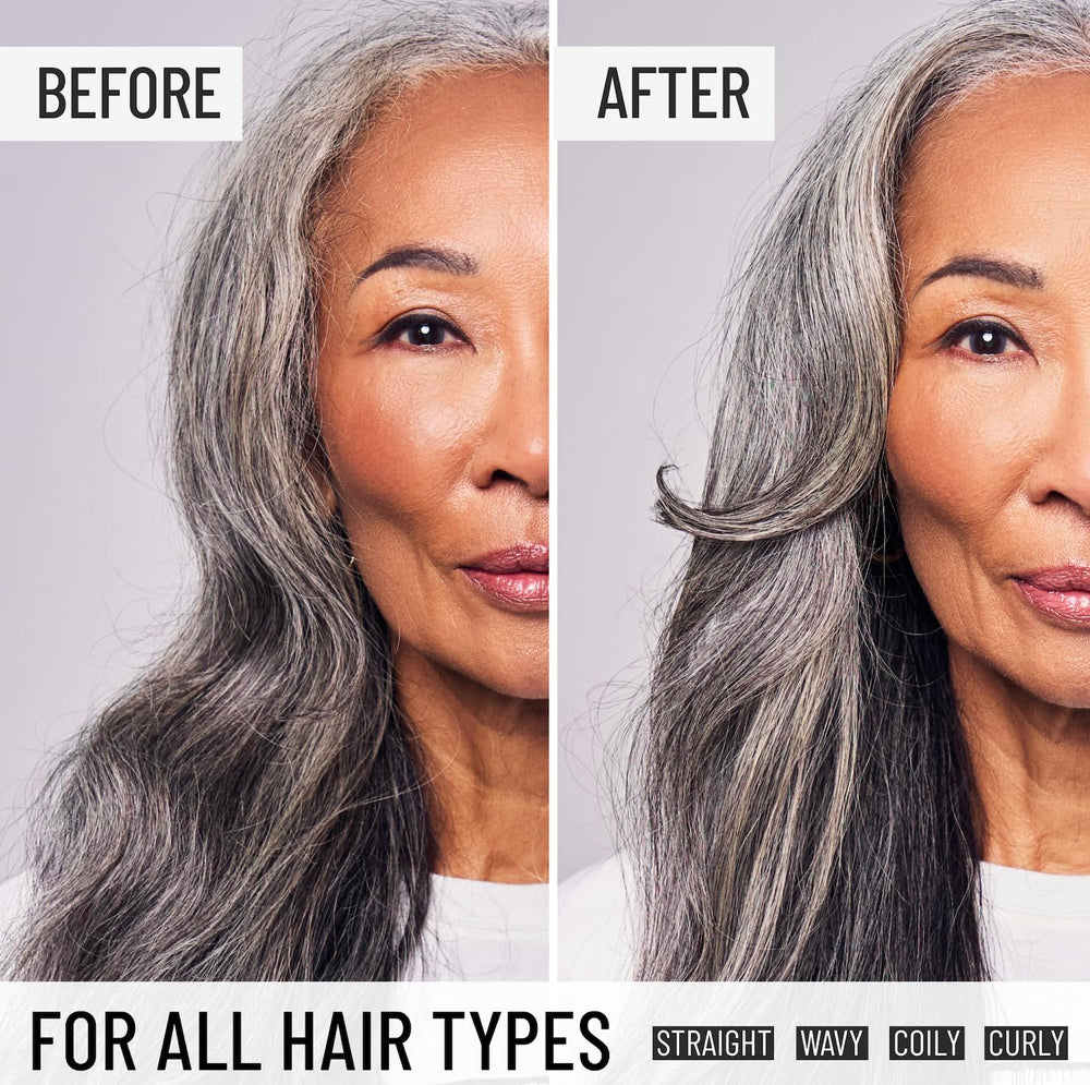 Hairstory Primer used before blow-drying to protect and hydrate hair