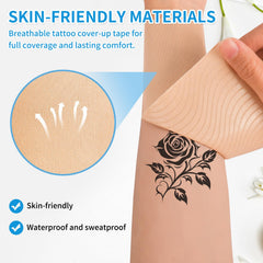 HAIRUNFU roll close-up highlighting width and easy-cut convenience