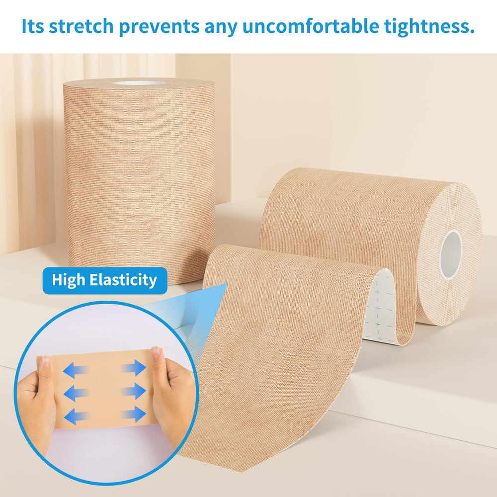 HAIRUNFU texture detail of tape surface for breathable comfortable wear