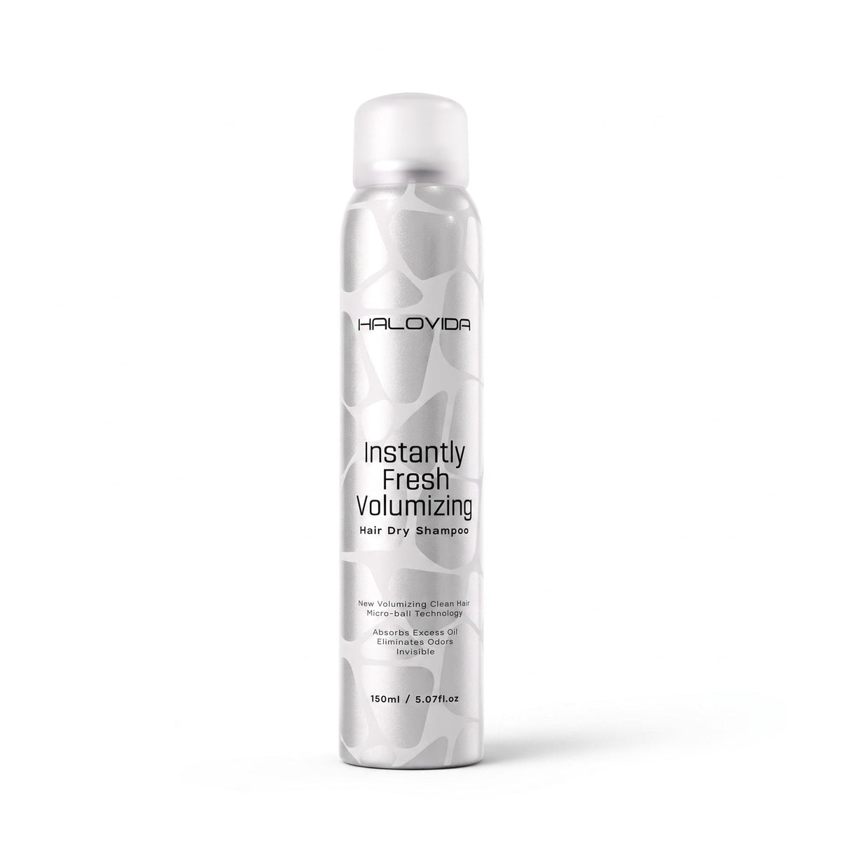 HALOVIDA front packaging showing compact bottle and brand benefit