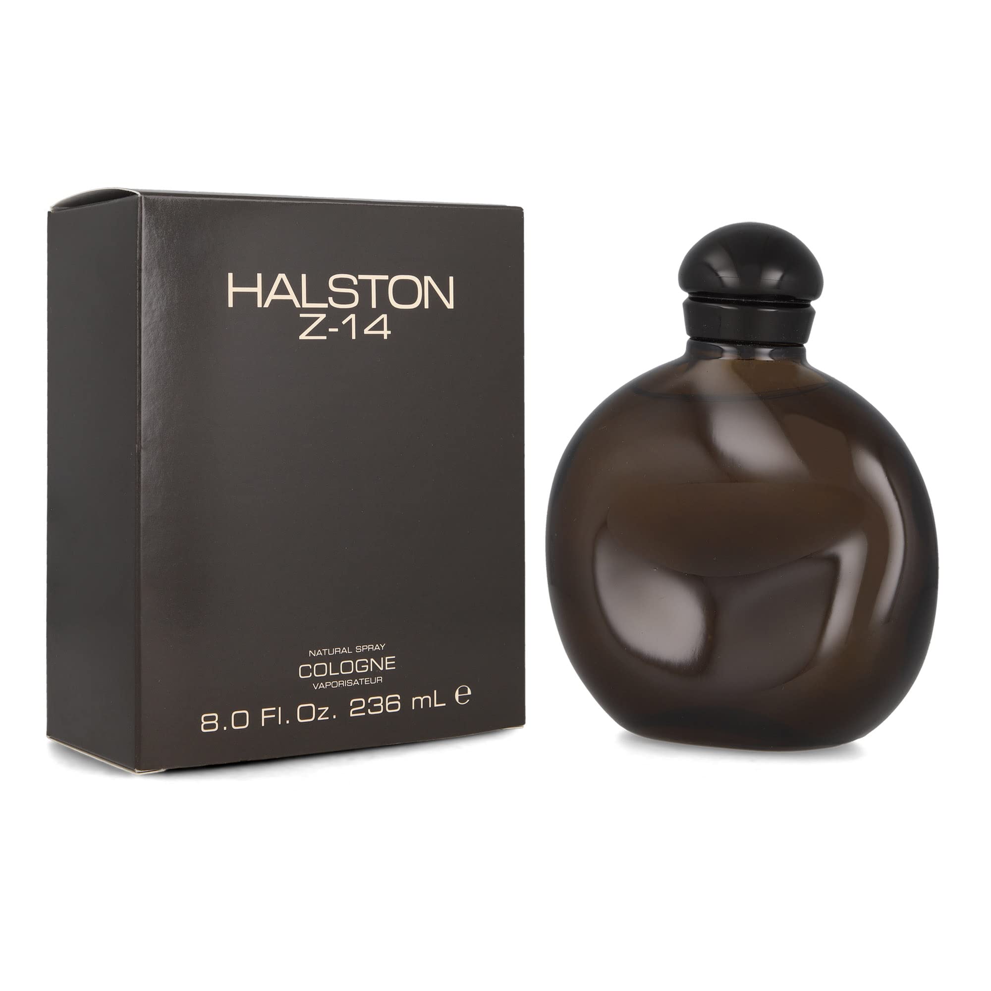 HALSTON Z-14 front bottle shot highlighting label and size for confident presentation