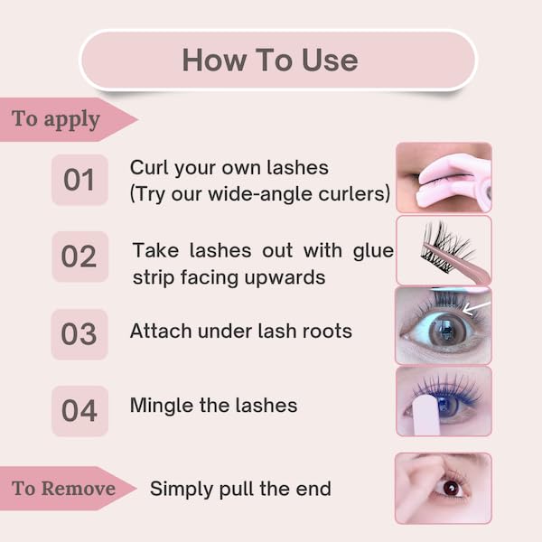 HANAKOKO evening look lifestyle image showing dramatic reusable lashes