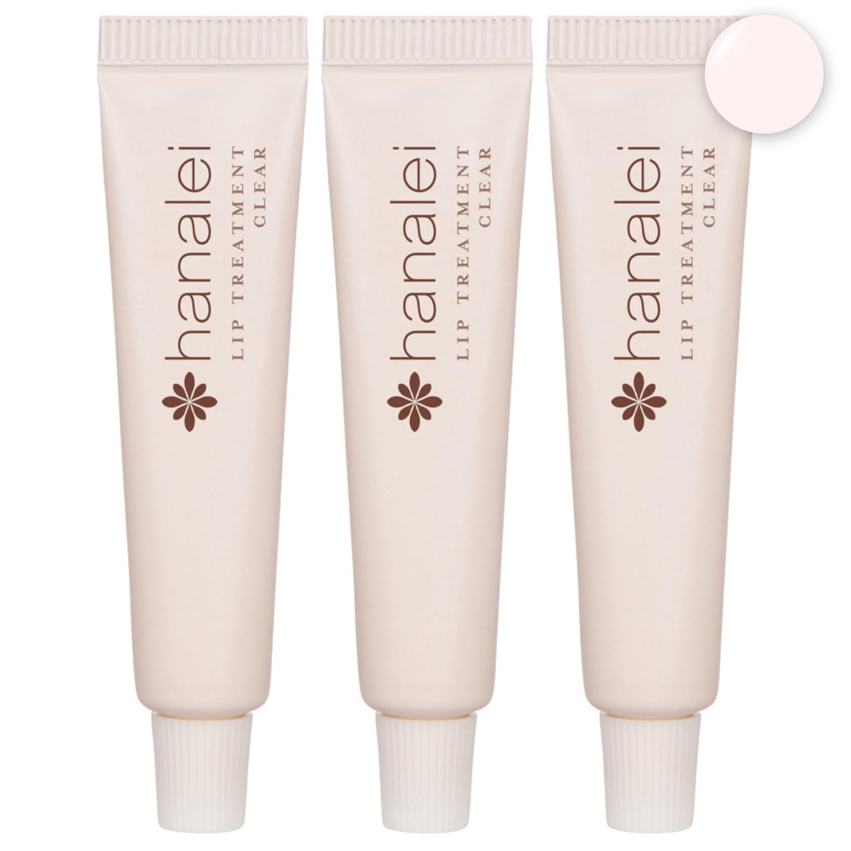 Hanalei clear lip treatment front packaging showing travel convenience