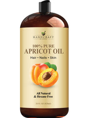 Handcraft Blends front label showing 28 fl oz bottle and pure oil benefit