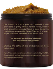Close-up texture of Handcraft Blends batana paste, showing rich creamy consistency