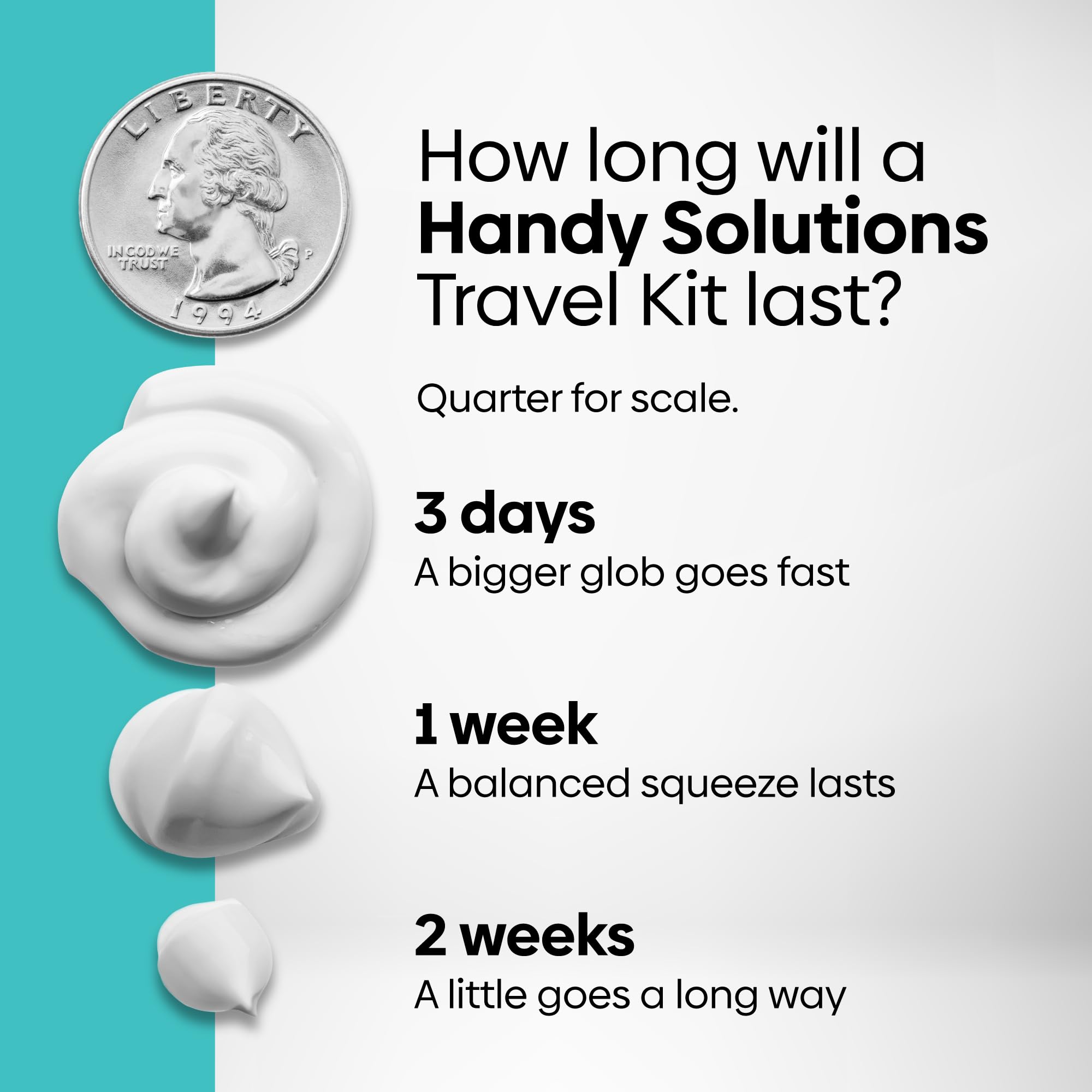 Handy Solutions in a gym bag demonstrating quick post-workout refresh convenience