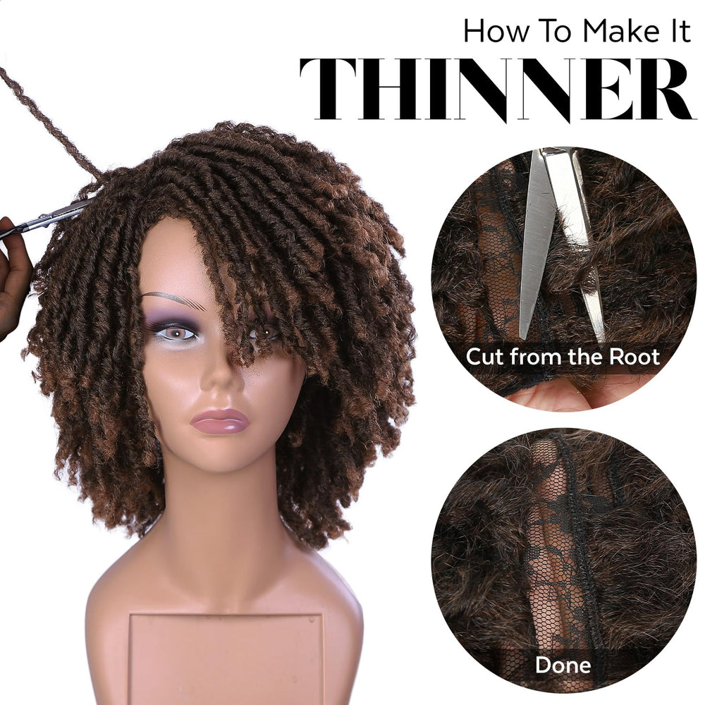 HANNE interior cap showing combs and adjustable straps for secure fit