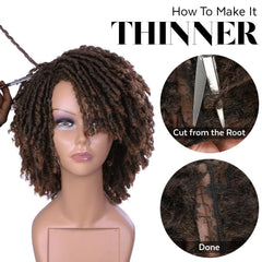 HANNE interior cap showing combs and adjustable straps for secure fit