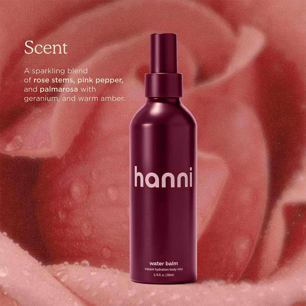 HANNI bottle beside a ruler for size comparison and travel-ready benefit
