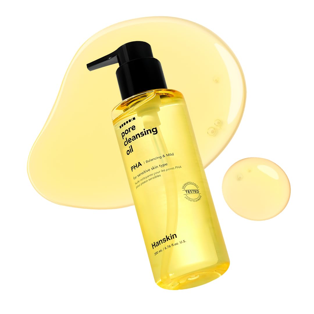 Hanskin front bottle showing label and product size for clear buying decision