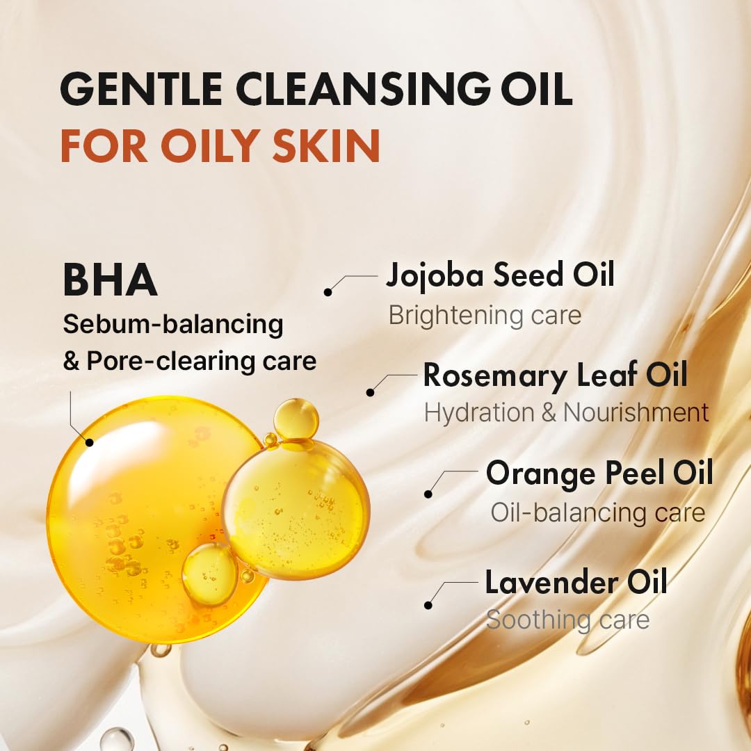 Hanskin on bathroom counter with cleanser and towel showing double-cleansing benefit