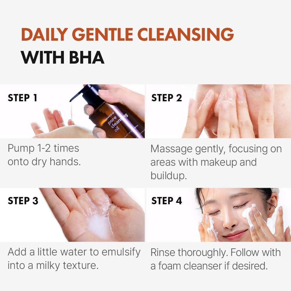 Hanskin used to remove makeup at sink showing effective makeup removal benefit