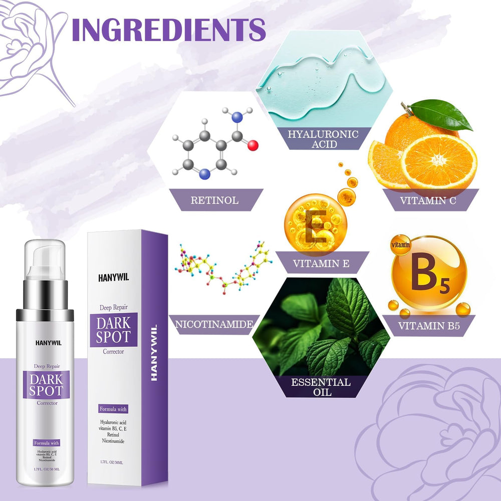 HANYWIL applying serum to face to target dark spots and even tone