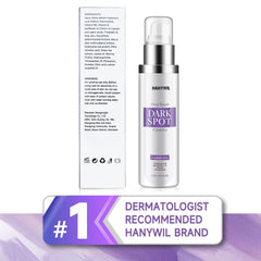 HANYWIL serum texture on skin demonstrating fast-absorbing hydration