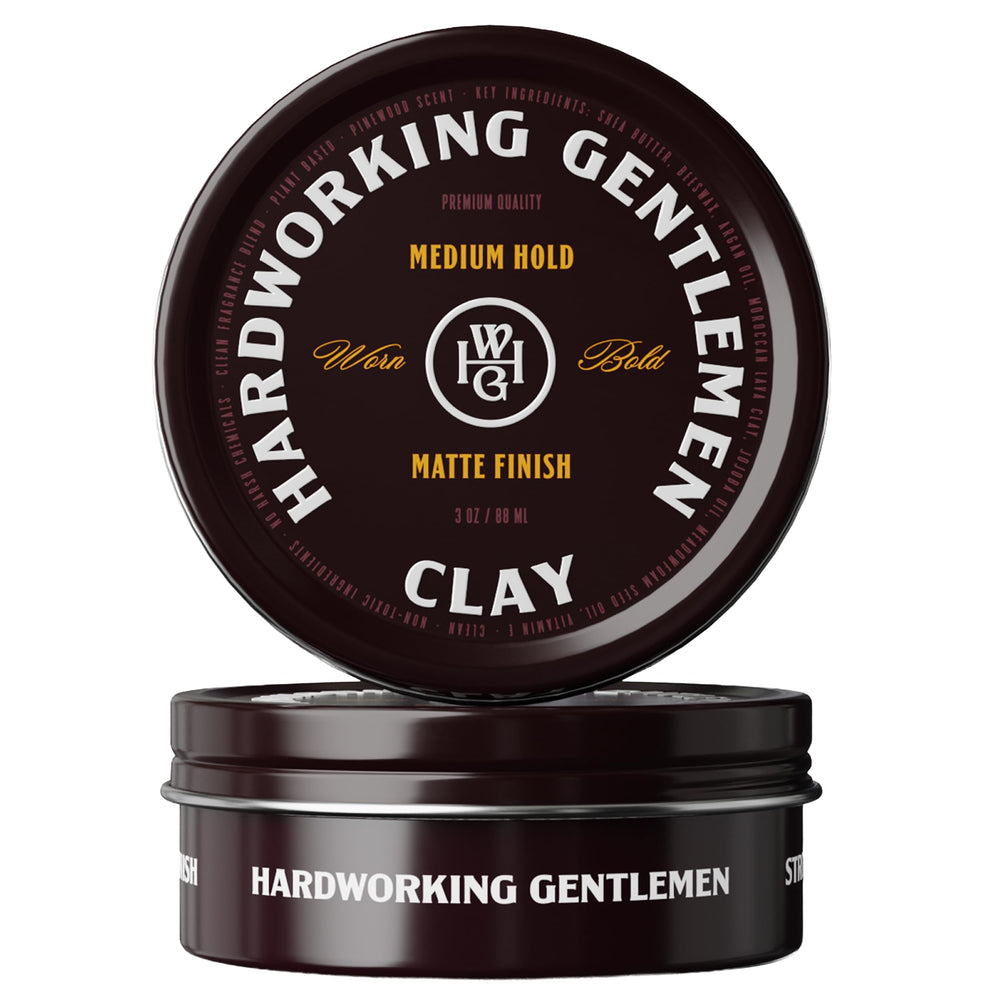 Hardworking Gentlemen front tin showing product branding and compact size