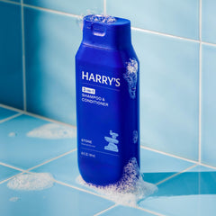 Harry's close-up foam texture demonstrating creamy lather and gentle cleansing benefit