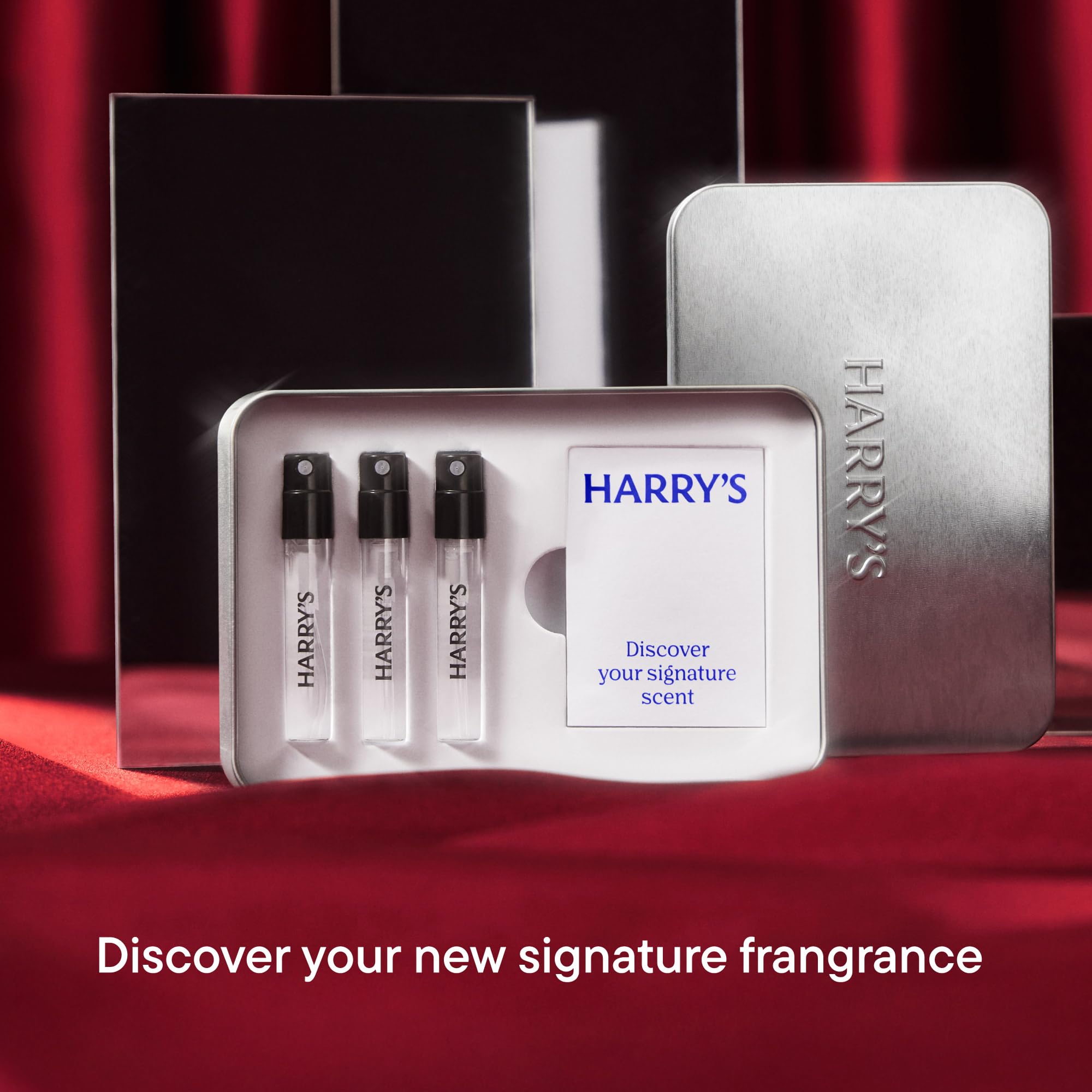 Harry's Cowboy Classic mid-spray demonstrating bold woody amber projection