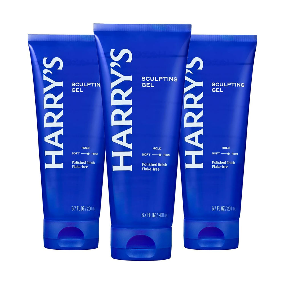 Harry's front packaging three-pack showing product and value benefit