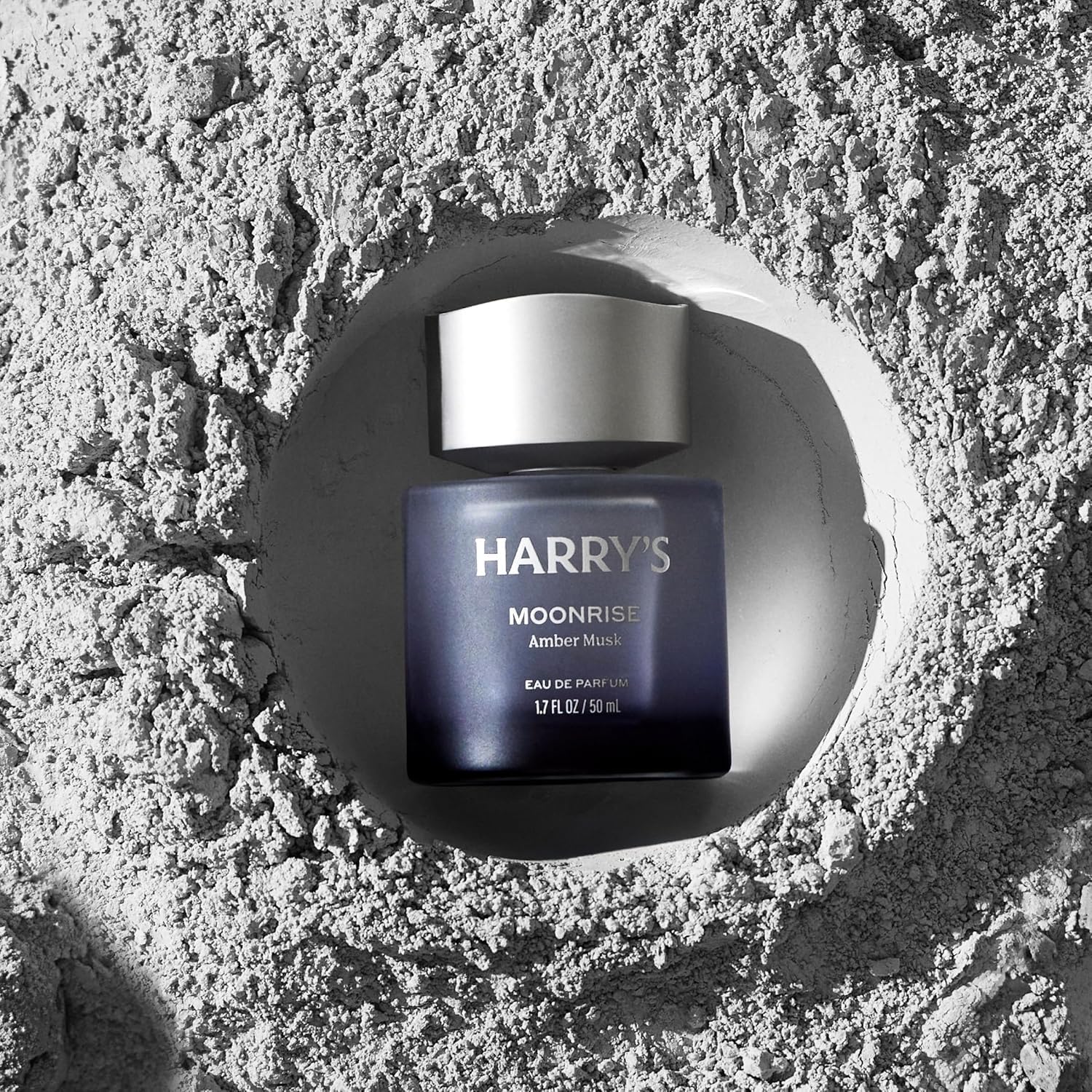 Harry's Moonrise beside body wash in bathroom for layering and consistent scent