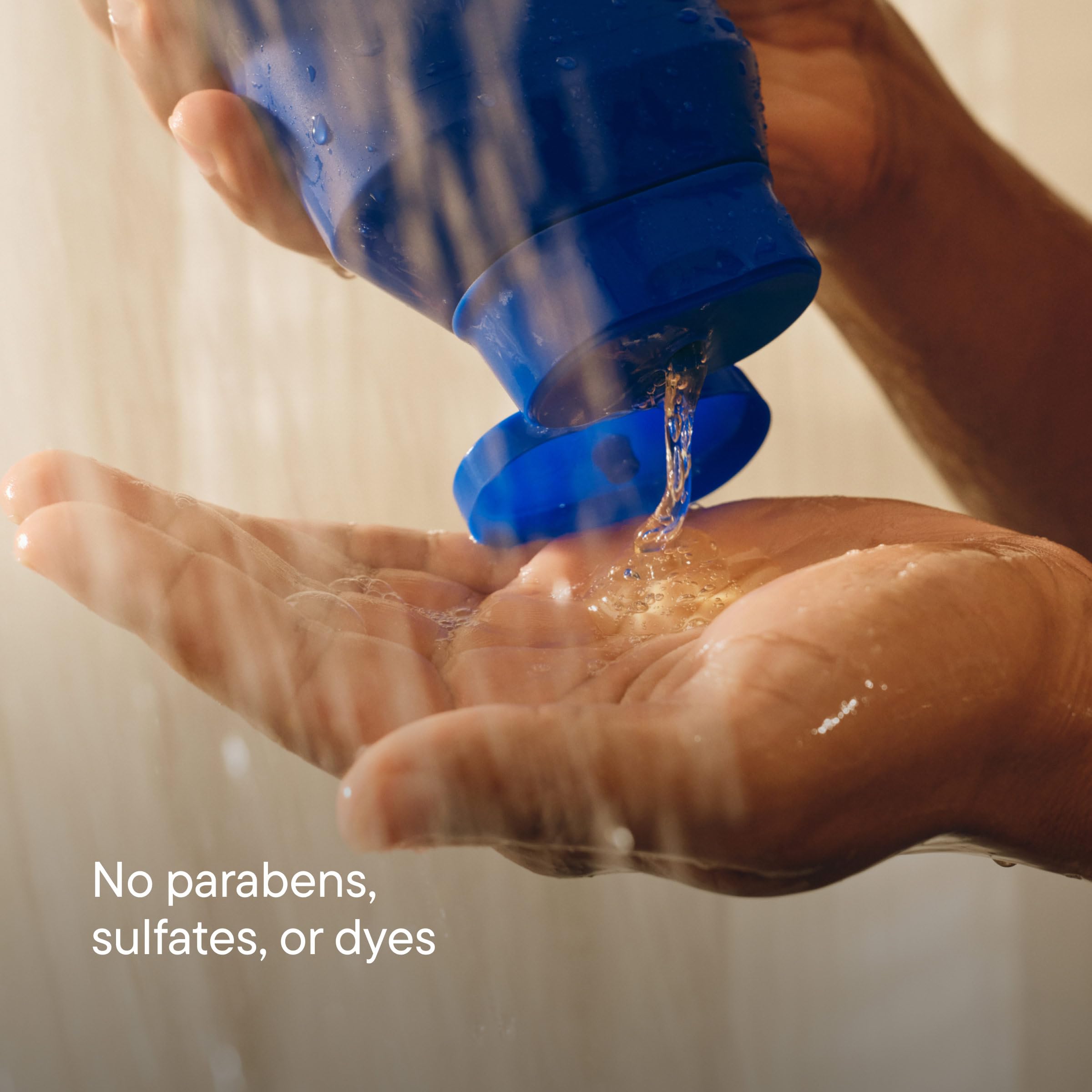 Harry's lather on washcloth showing rich foam and gentle cleanse