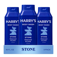Harry's Stone front packaging showing bottle and branding for confident grooming