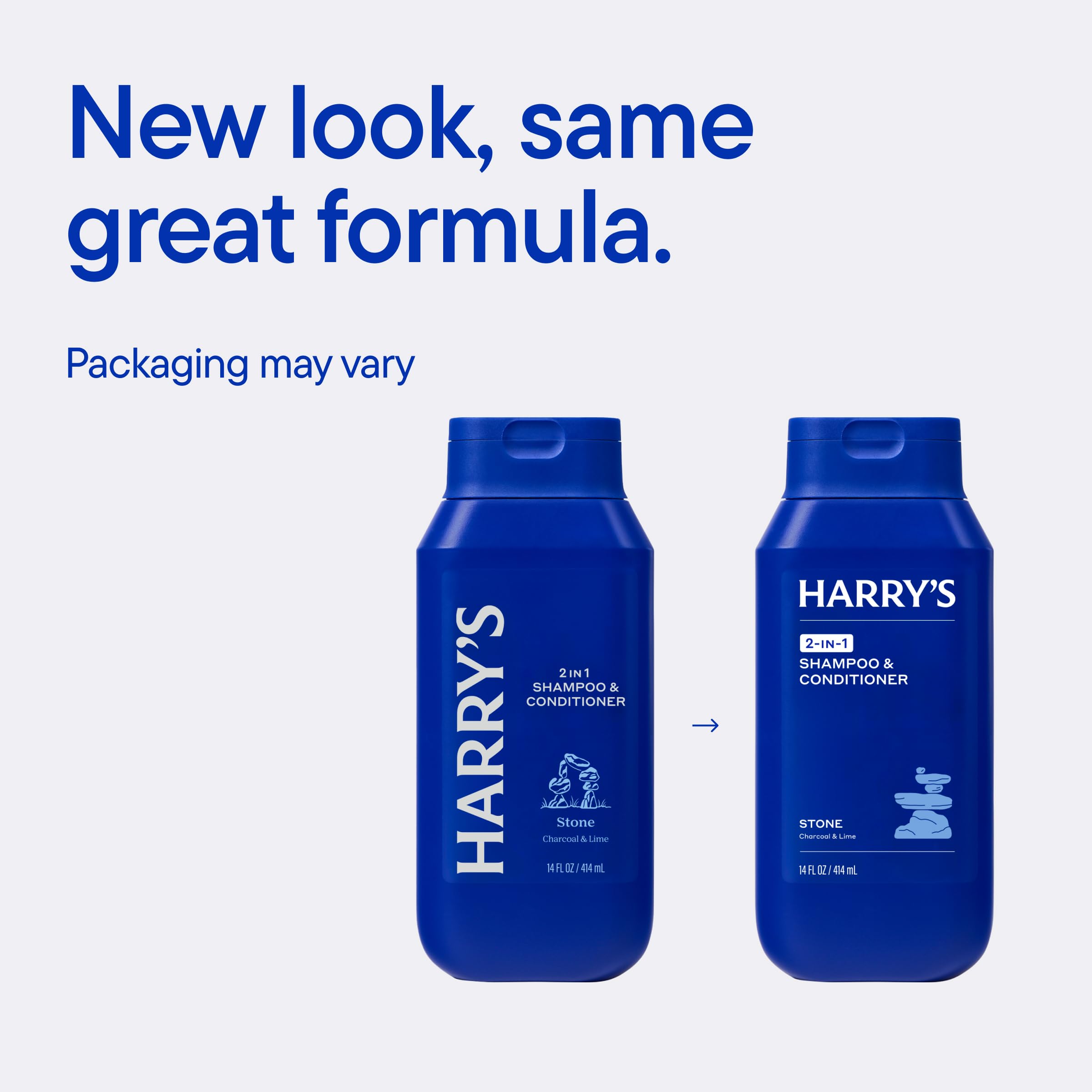 Harry's in-shower use on male model illustrating quick routine and refreshed feeling benefit
