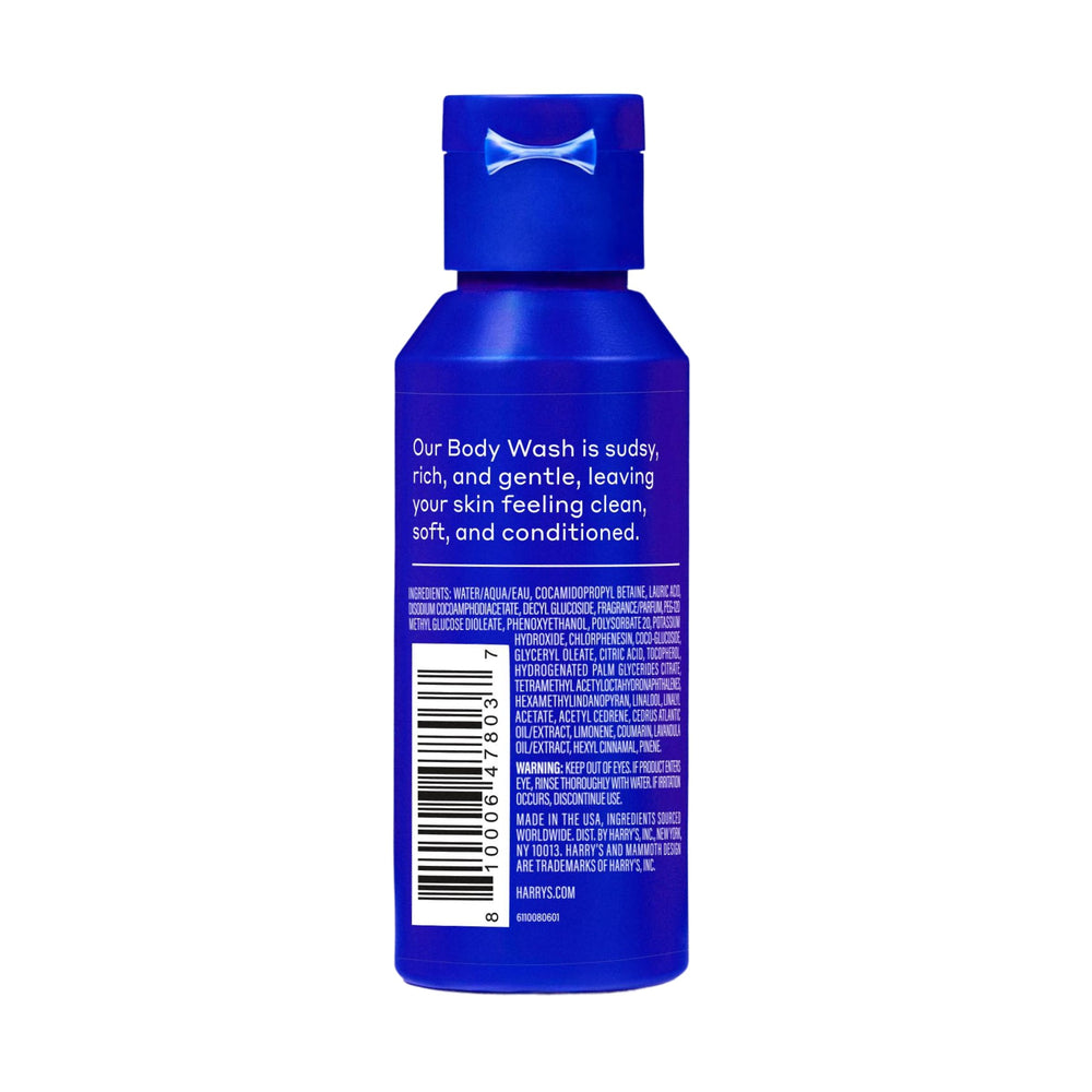 Harry's Wildlands bottles on bathroom shelf showcasing everyday grooming readiness